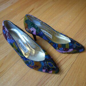 Caparros Beaded Heels